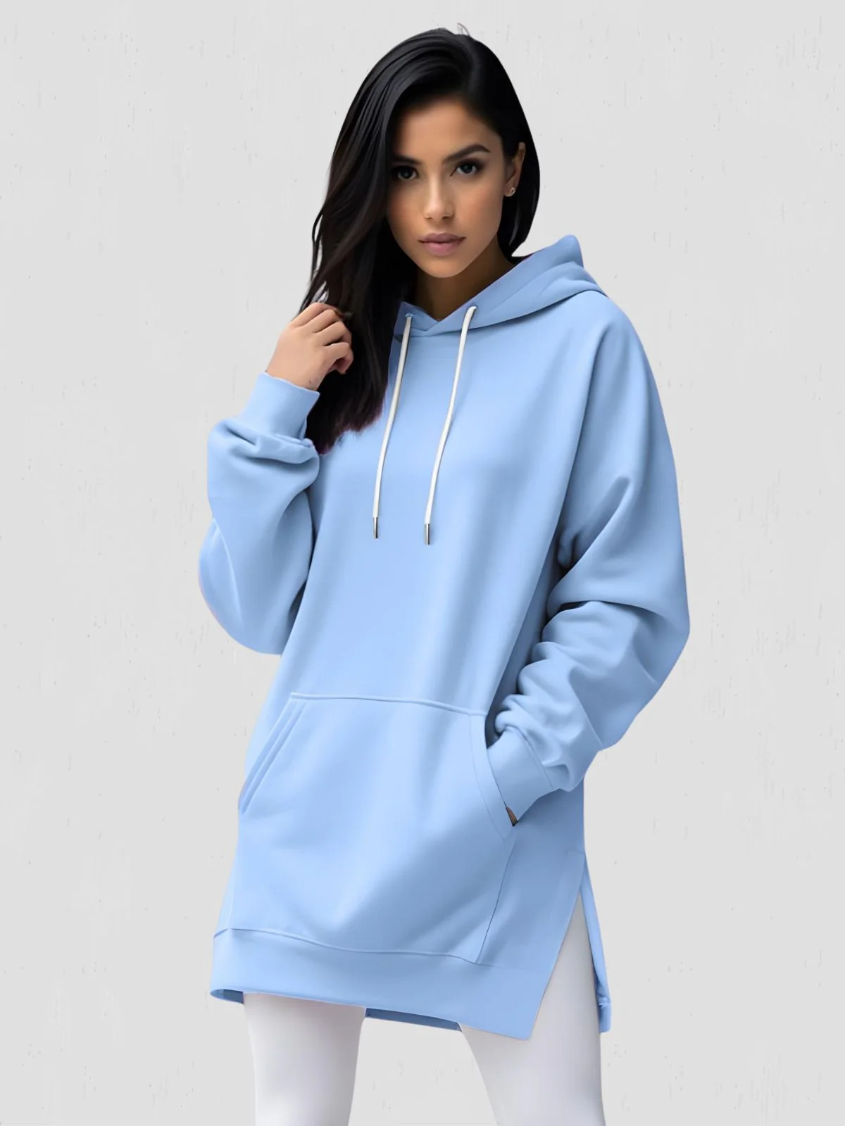 Oversized Hoodie Dress - Image 8