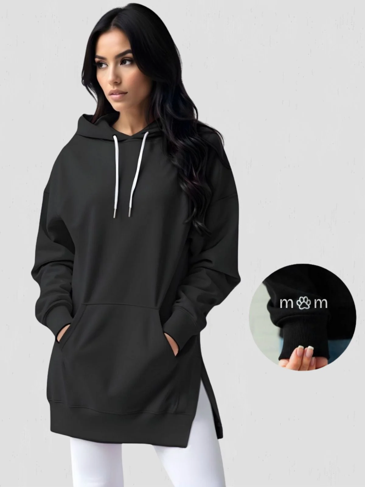 Oversized Hoodie Dress - Image 5