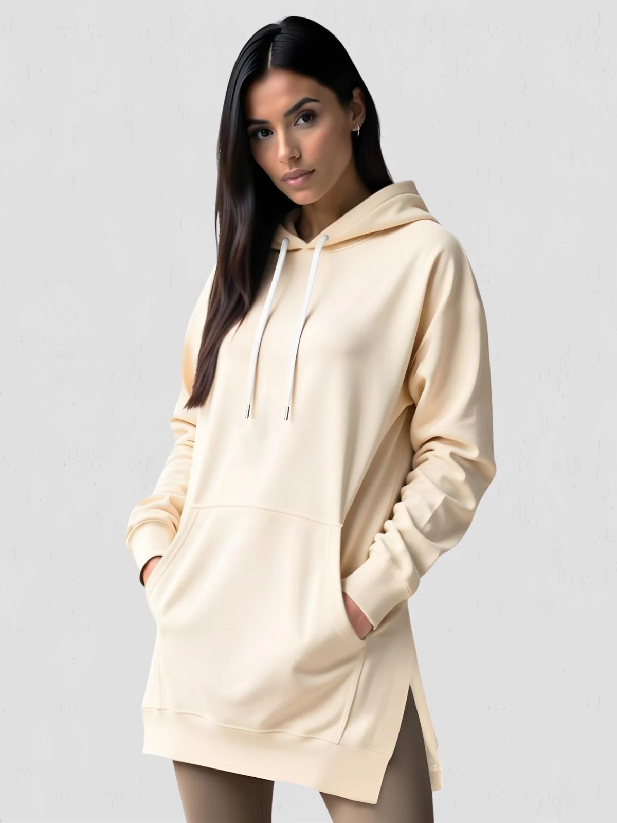 Oversized Hoodie Dress - Image 3