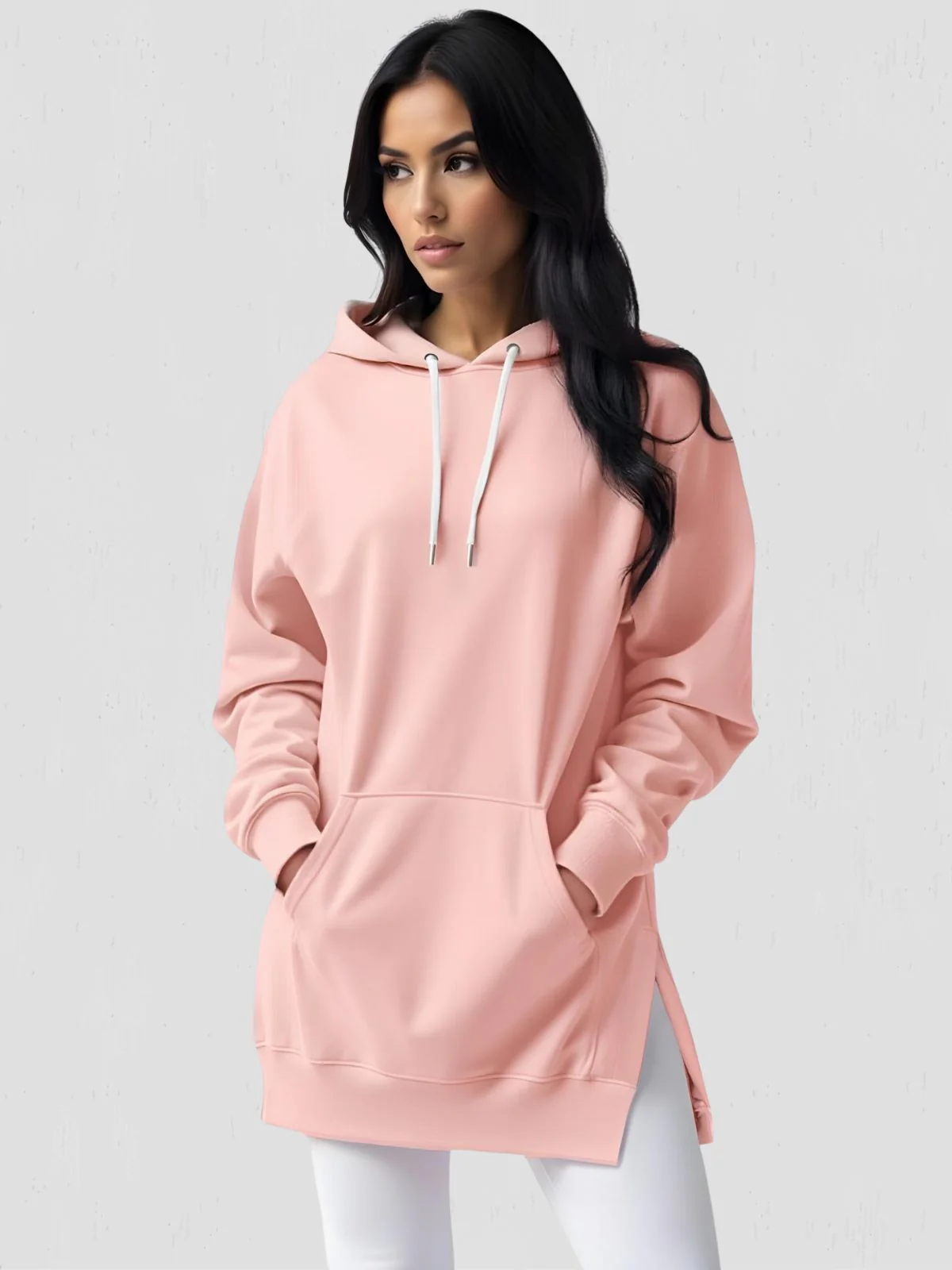 Oversized Hoodie Dress - Image 6