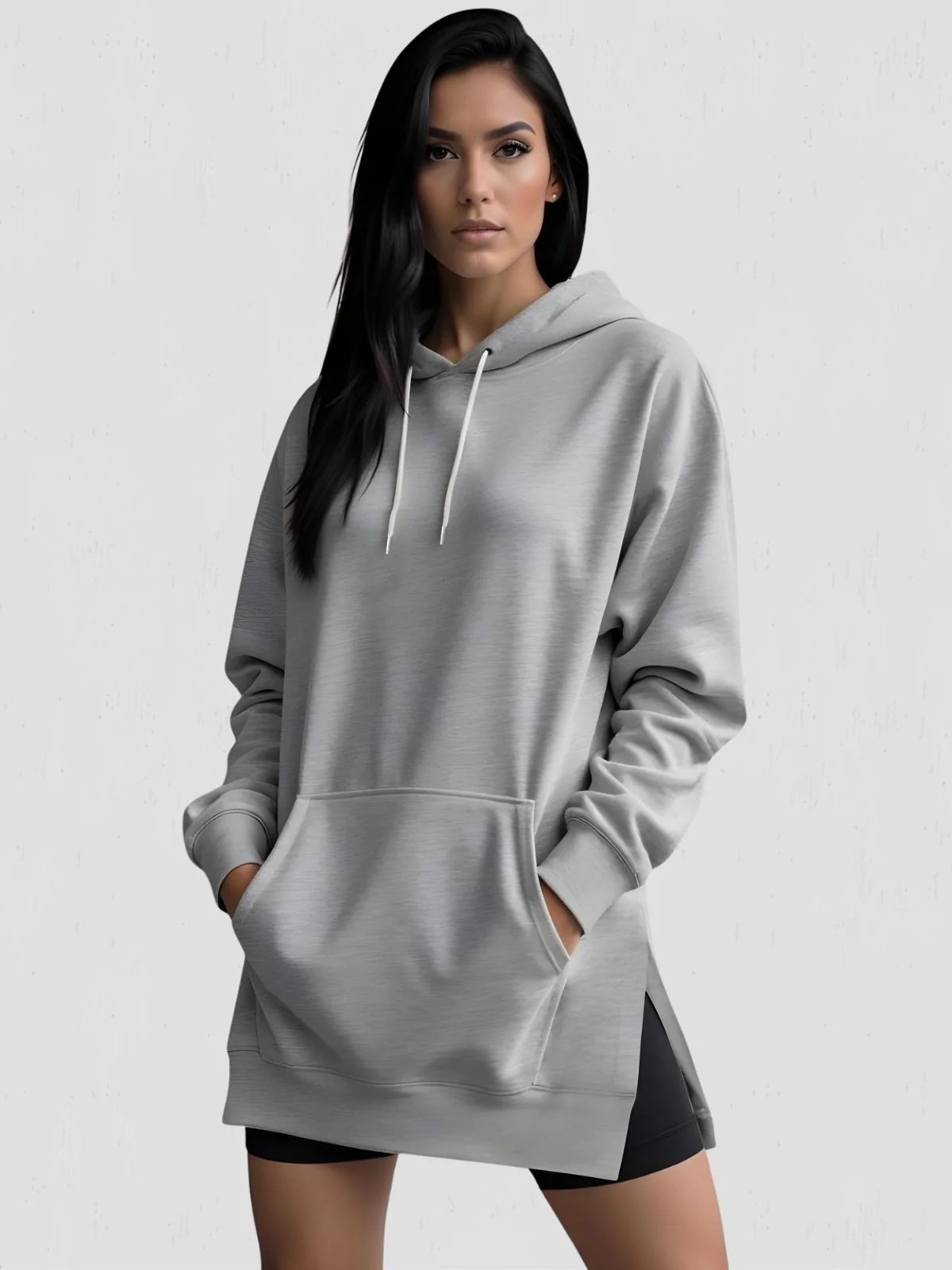 Oversized Hoodie Dress - Image 4